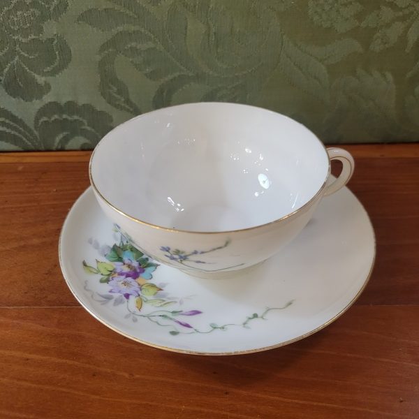 Service à Thé  Porcelaine Fine Epoque XIXè siècle
