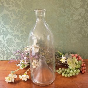 Bouteille à Vairons, Piège à Poissons, Verre Soufflé, XIXè