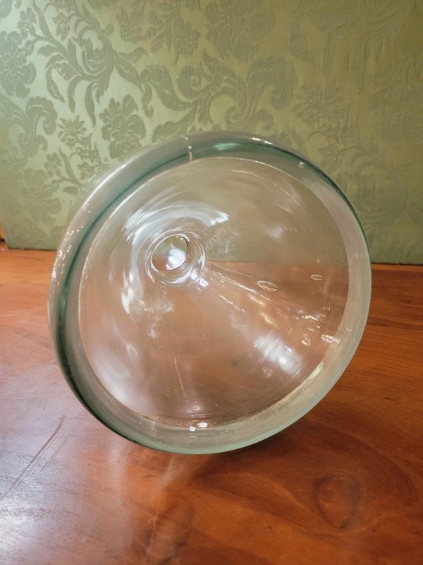 Bouteille à Vairons, Piège à Poissons, Verre Soufflé, XIXè