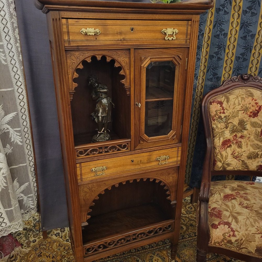 Cabinet style Chinois Esprit Art-Nouveau