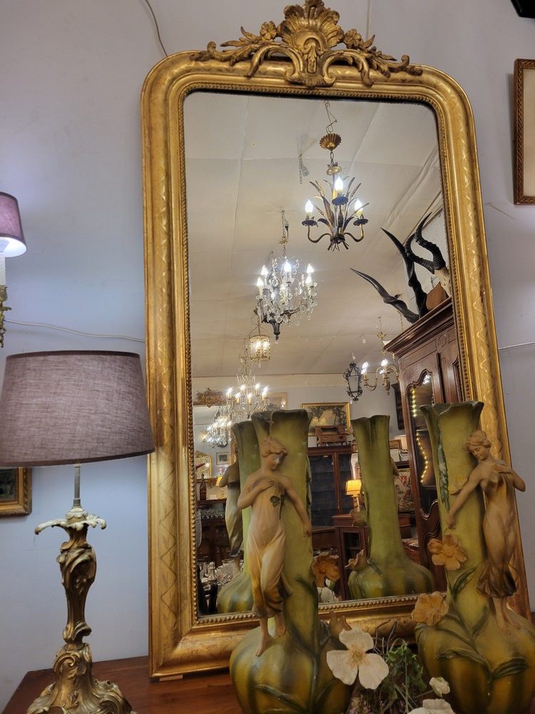 Miroir Louis -Philippe Fronton Coquille