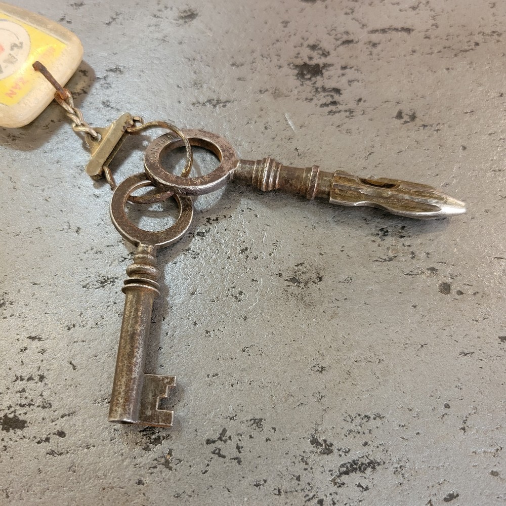 Coffre-Fort ancien, Bauche, Acier Brossé