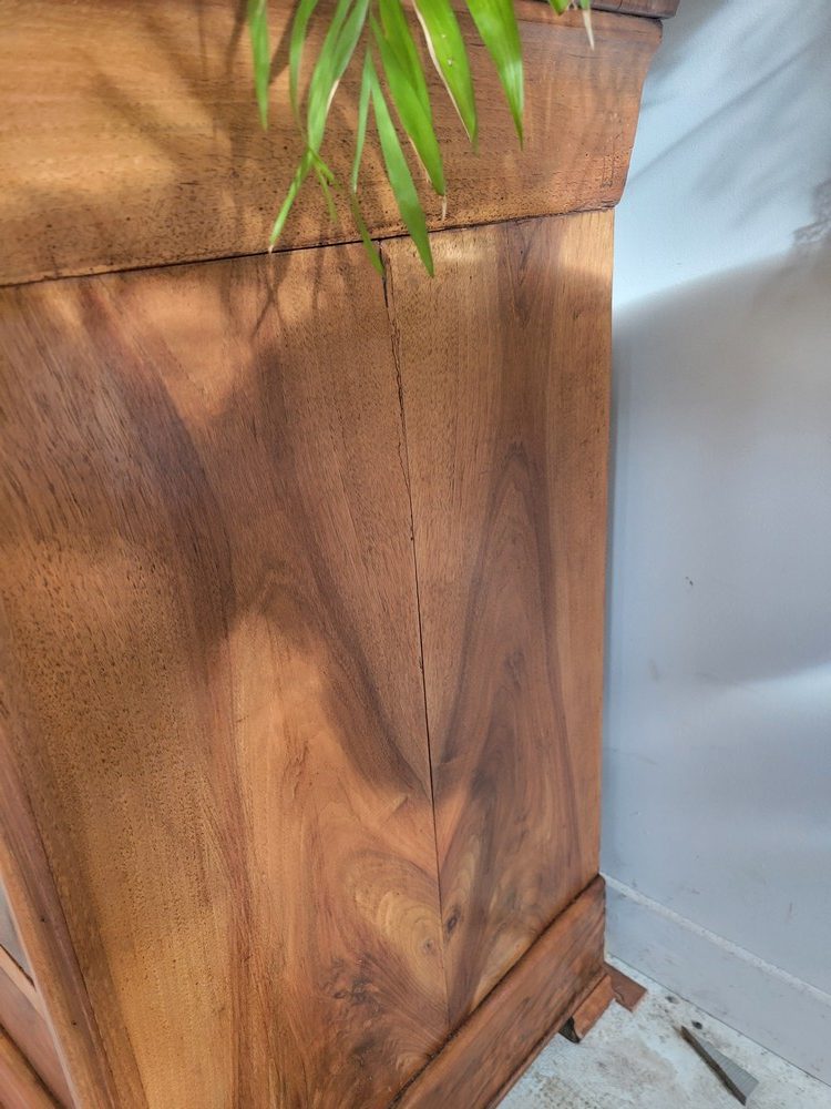 Commode-Secrétaire Louis-Philippe Noyer Epoque XIXè