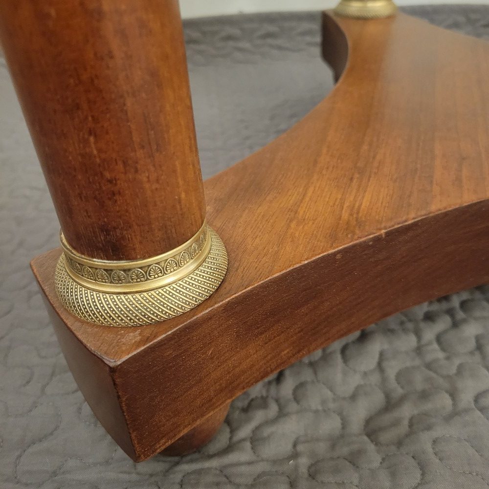 Guéridon Empire Epoque XIXè Acajou,