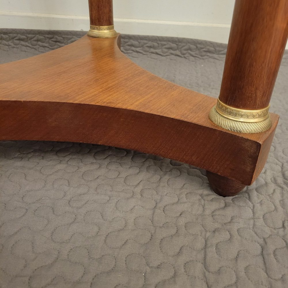 Guéridon Empire Epoque XIXè Acajou,