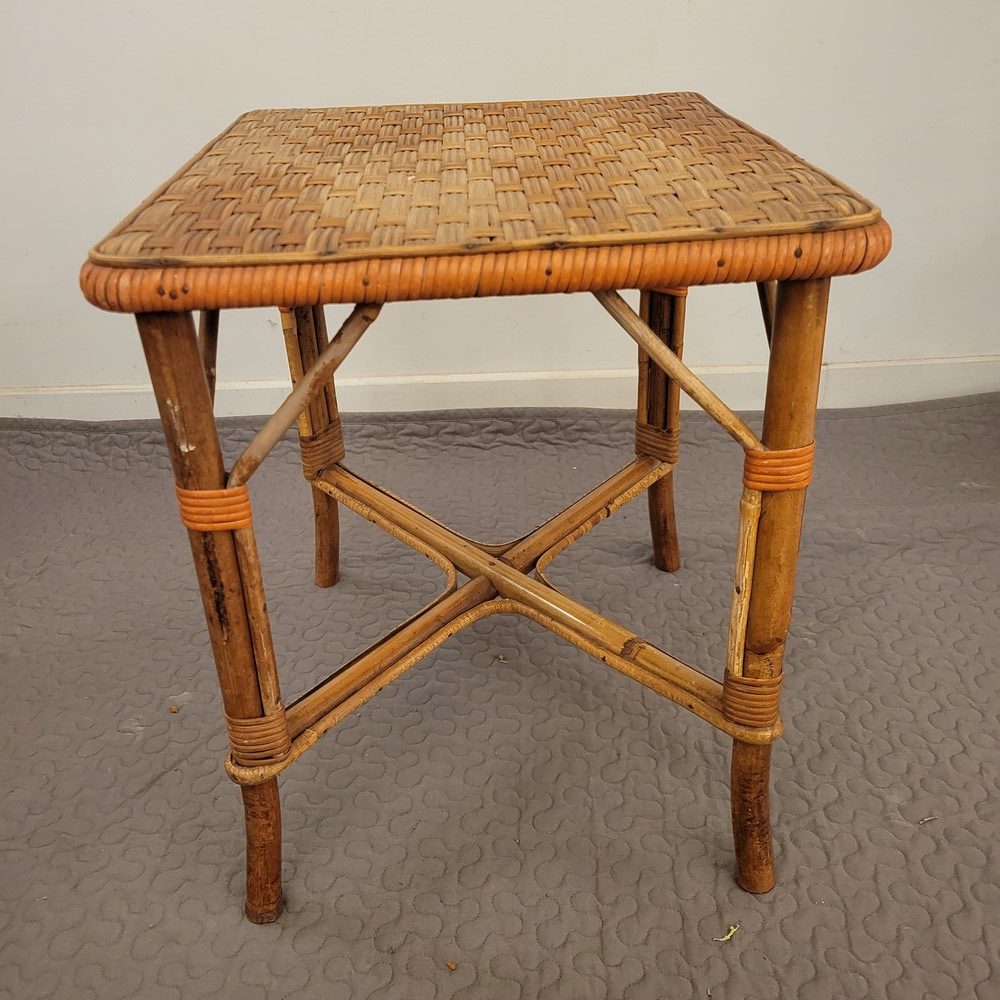 Table Basse Rotin Epoque 1920