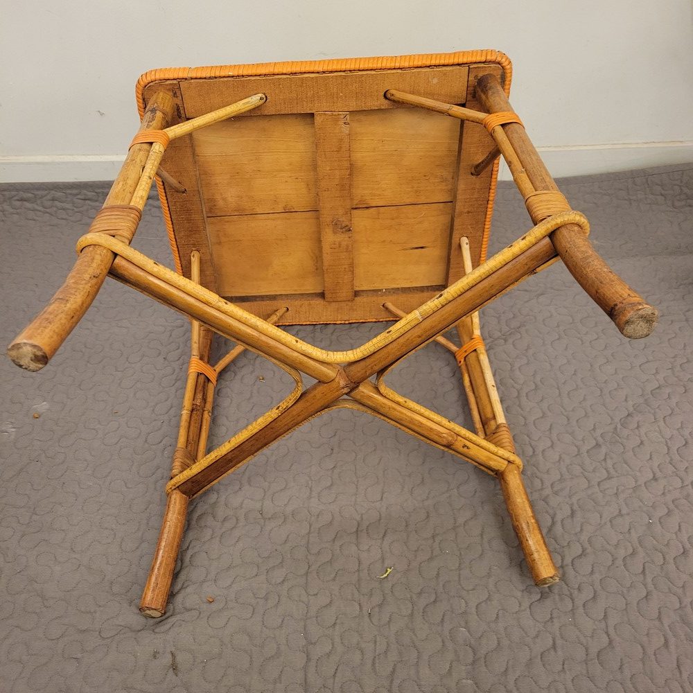 Table Basse Rotin Epoque 1920