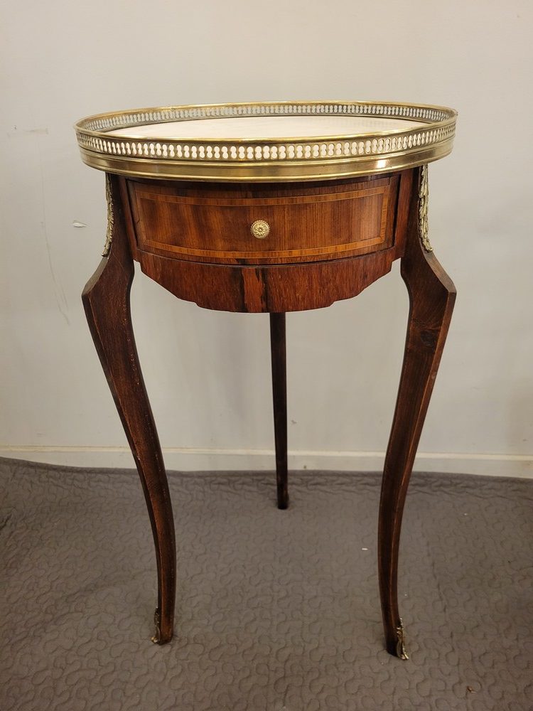 Table de Salon, Guéridon Marqueterie