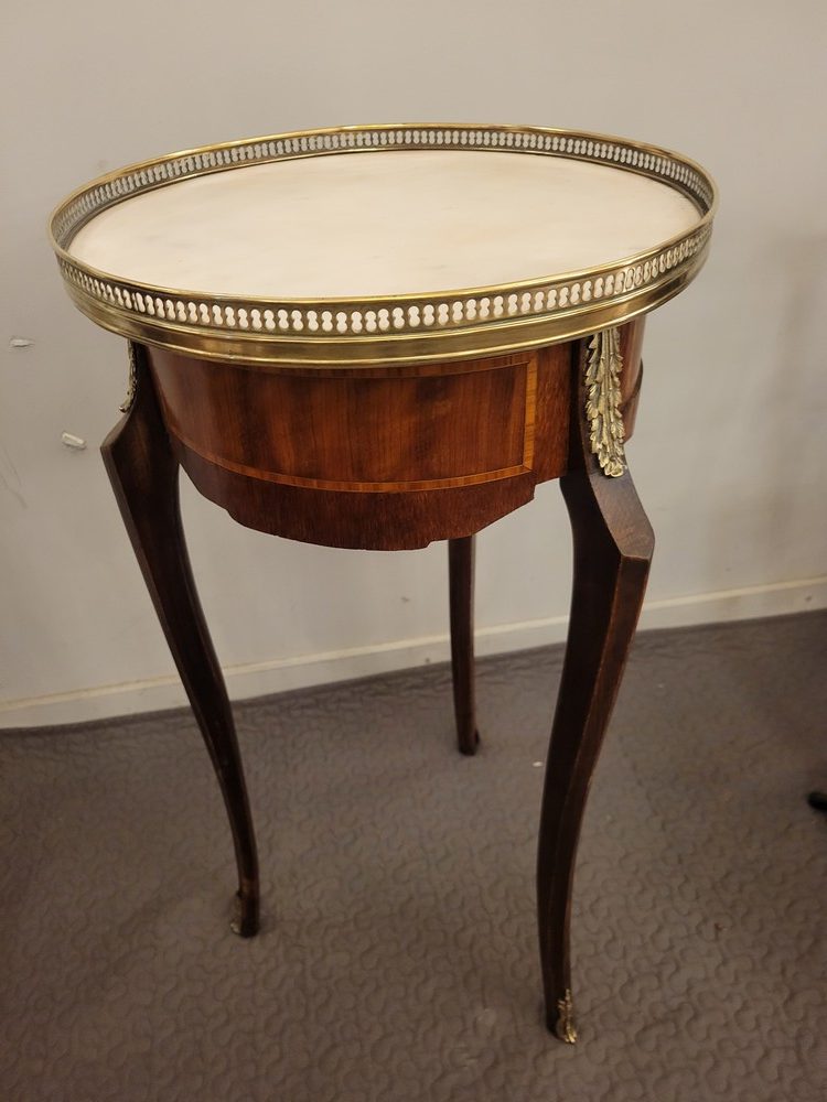 Table de Salon, Guéridon Marqueterie