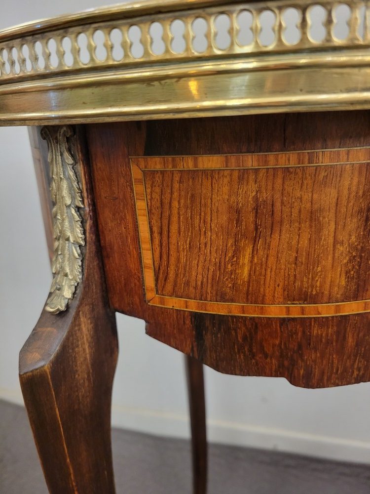 Table de Salon, Guéridon Marqueterie