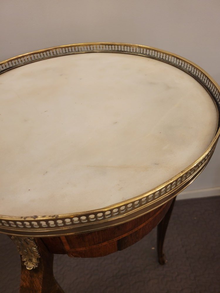 Table de Salon, Guéridon Marqueterie
