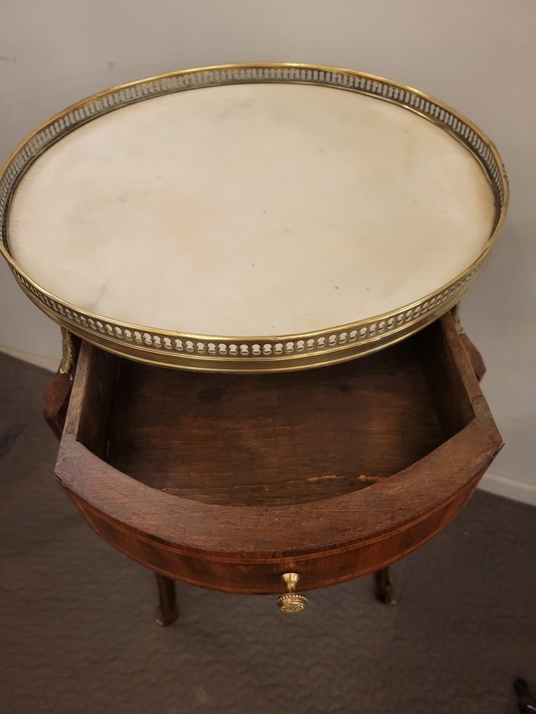 Table de Salon, Guéridon Marqueterie
