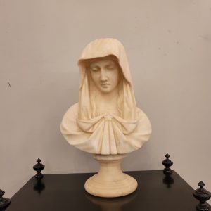 Mater Dolorosa Buste Vierge Marie Albâtre