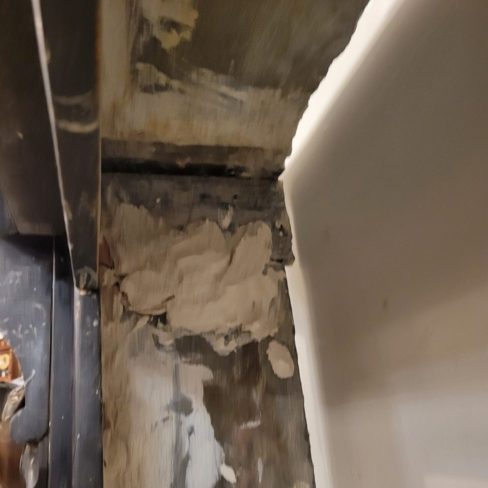 Cheminée Droite Epoque XIXè Marbre Noir