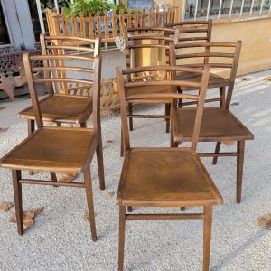 6 Chaises Bistrot Vintage