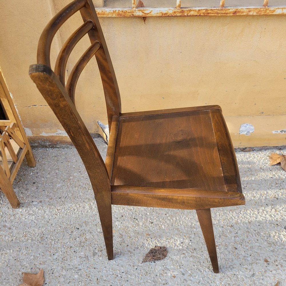 6 Chaises Bistrot Vintage