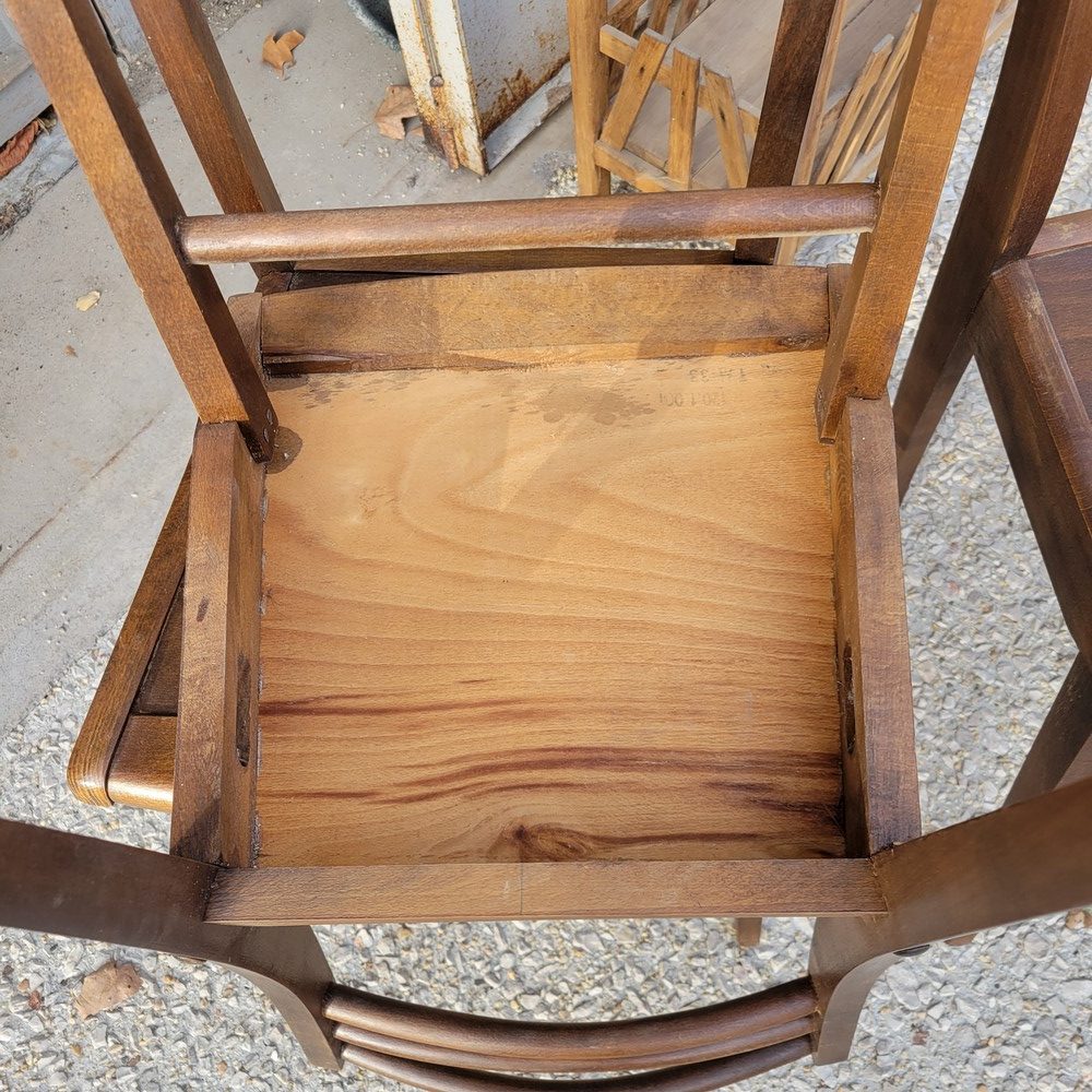 6 Chaises Bistrot Vintage