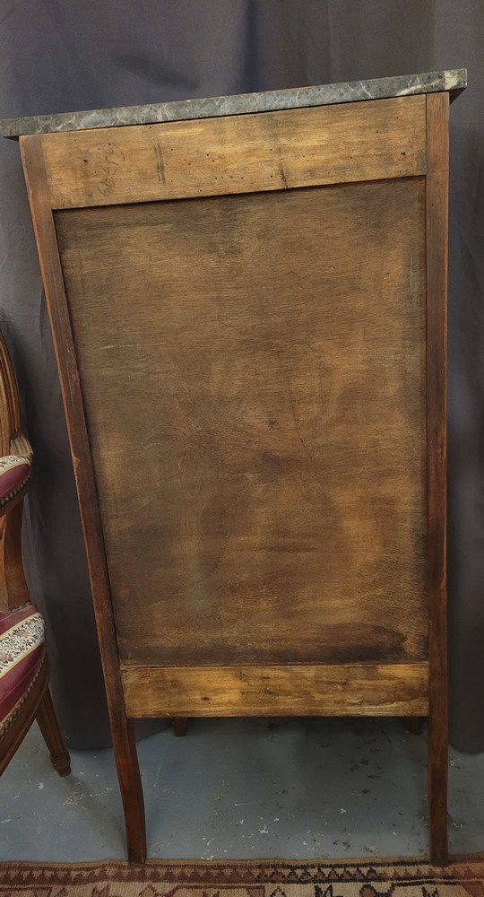 Chiffonnier Bois Marqueté Style Louis XVI