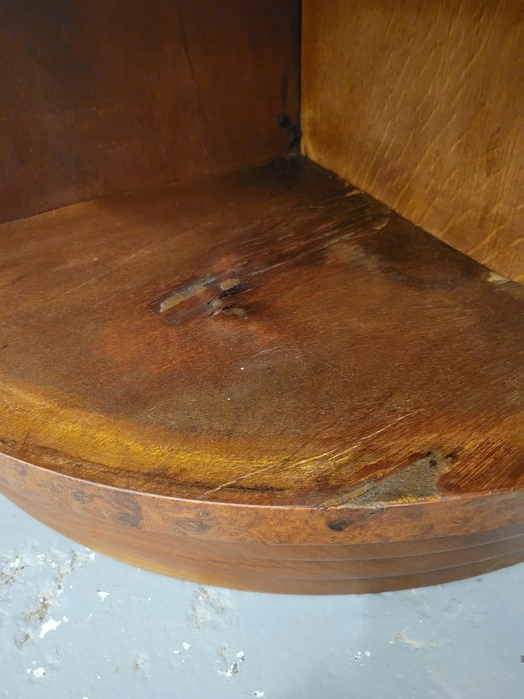 Paire de Chevets d'Angle Art-Déco