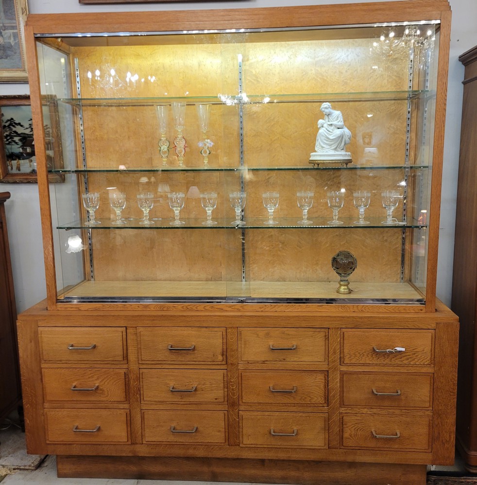 Grande Vitrine de magasin 12 Tiroirs