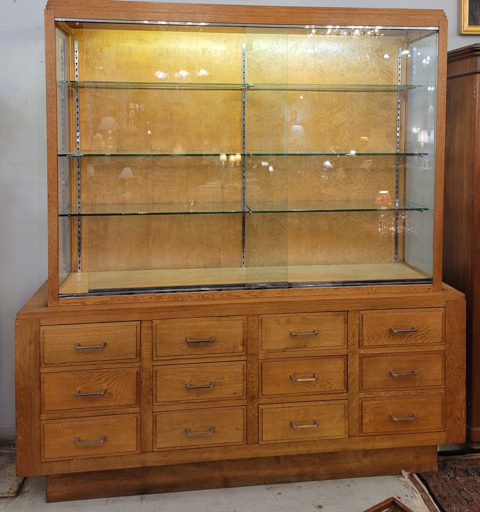 Grande Vitrine de magasin 12 Tiroirs