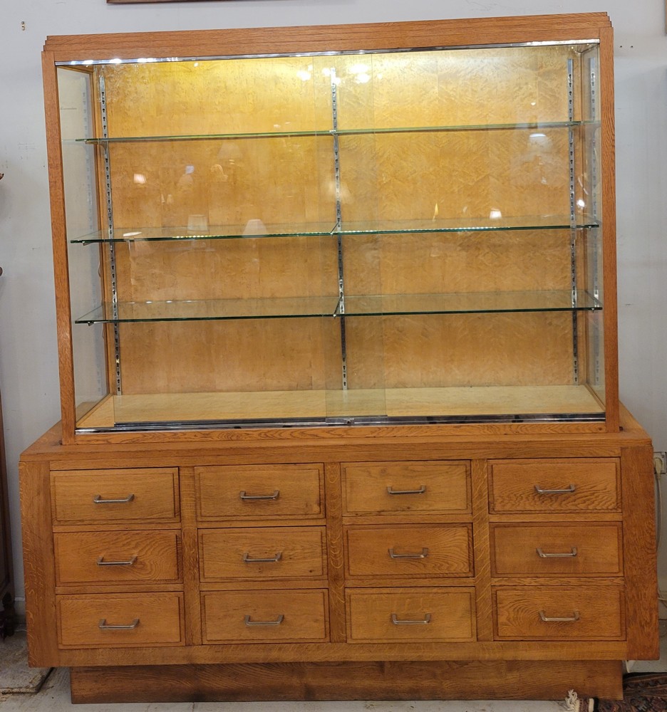 Grande Vitrine de magasin 12 Tiroirs