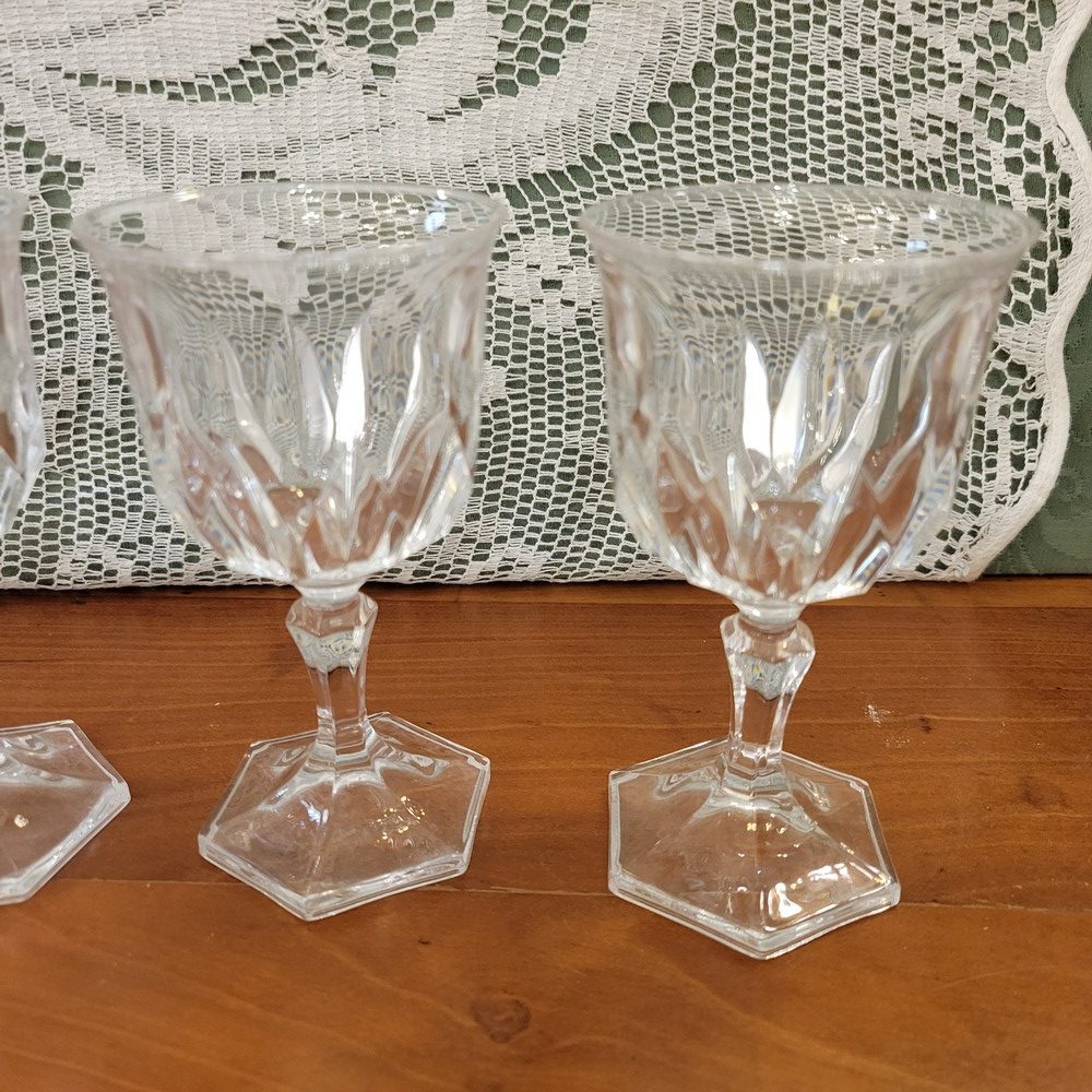 10 Verres à Apéritif cristal