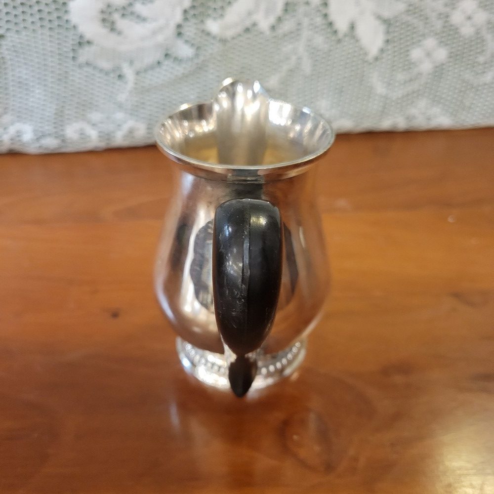 Pot à Lait Métal Argenté