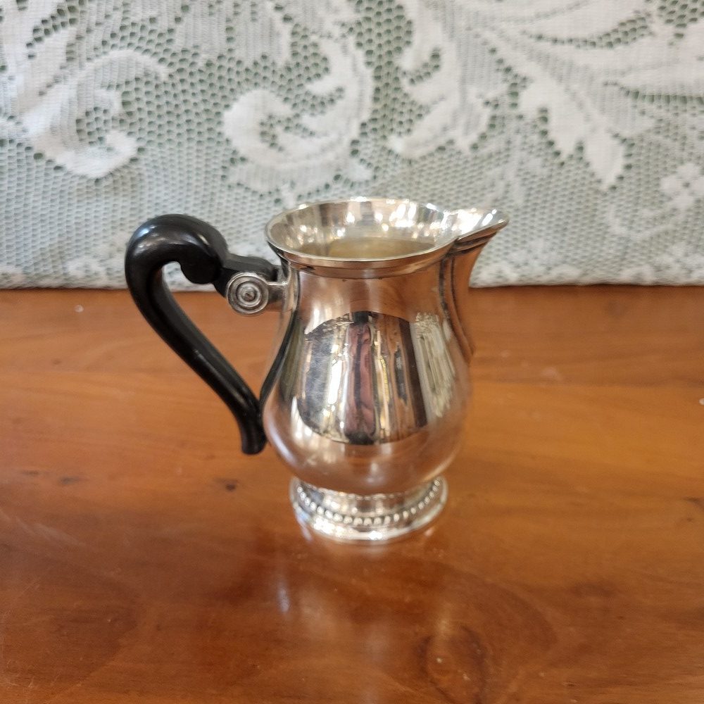 Pot à Lait Métal Argenté