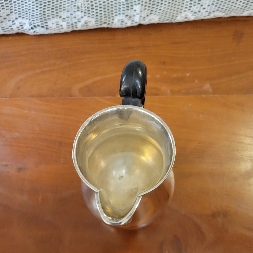 Pot à Lait Métal Argenté