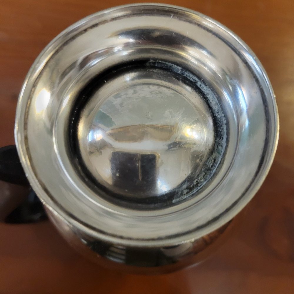 Pot à Lait Métal Argenté