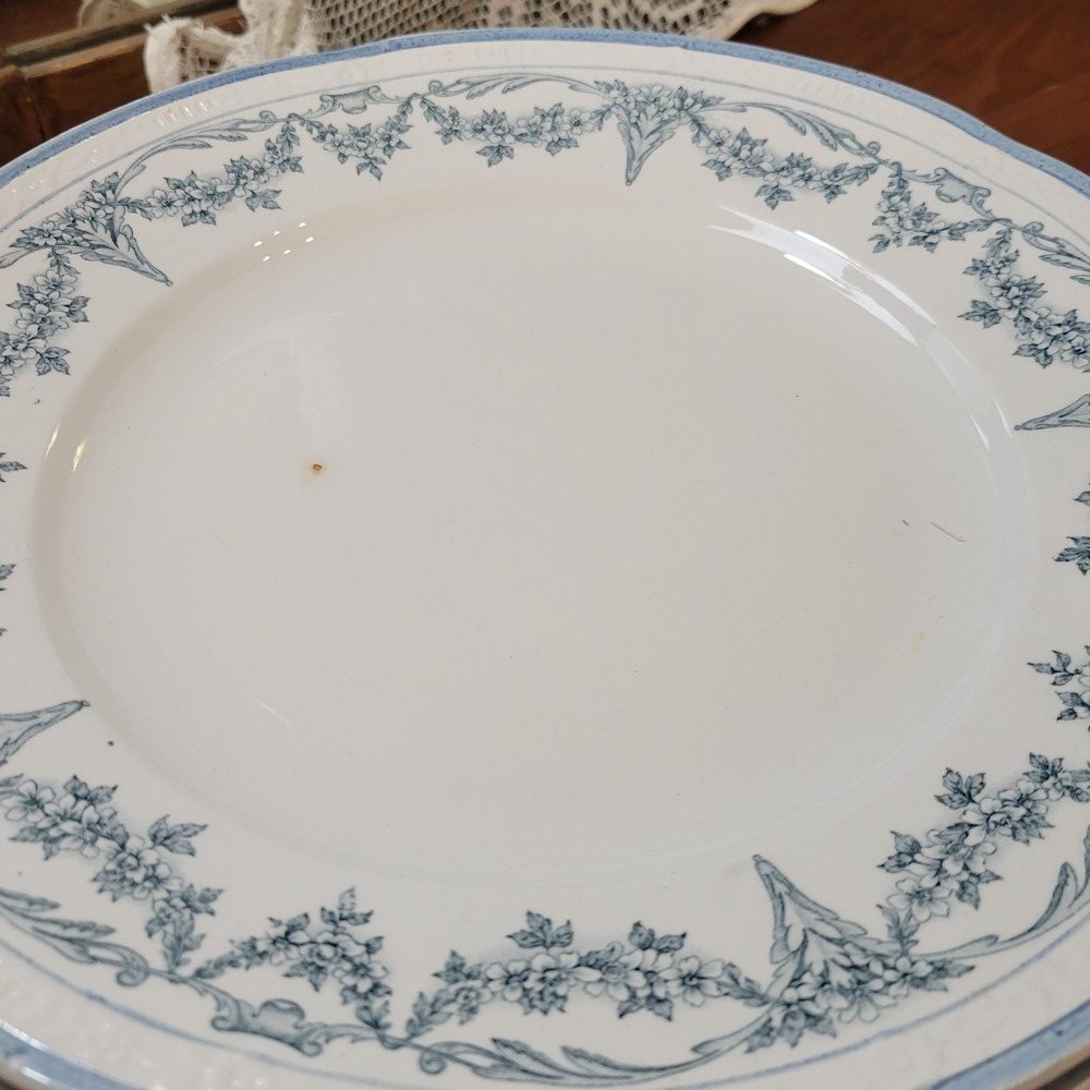 Service de Table, 29 pièces Faïence de Sarreguemines, Modèle Louis XVI