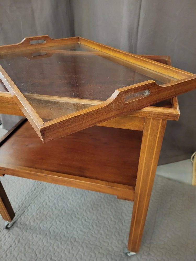 Table-Desserte Roulante, Plateau amovible