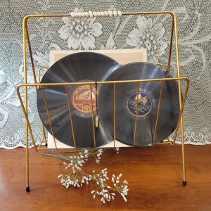 Porte-Revues Métal Doré