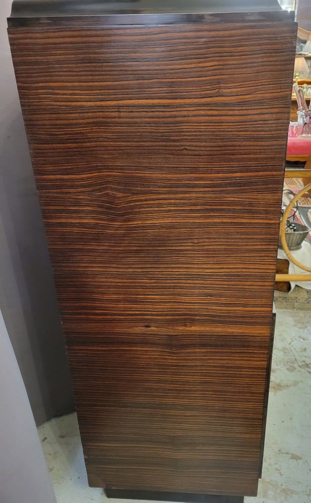 Petite Vitrine Art-Déco Palissandre,