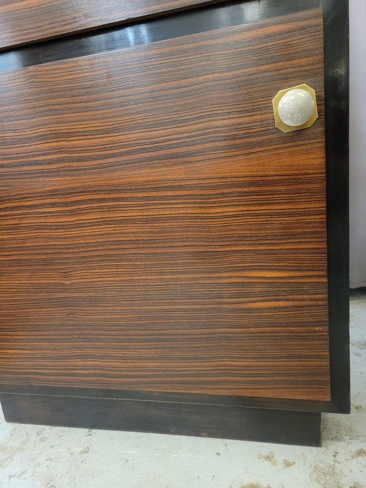 Petite Vitrine Art-Déco Palissandre,