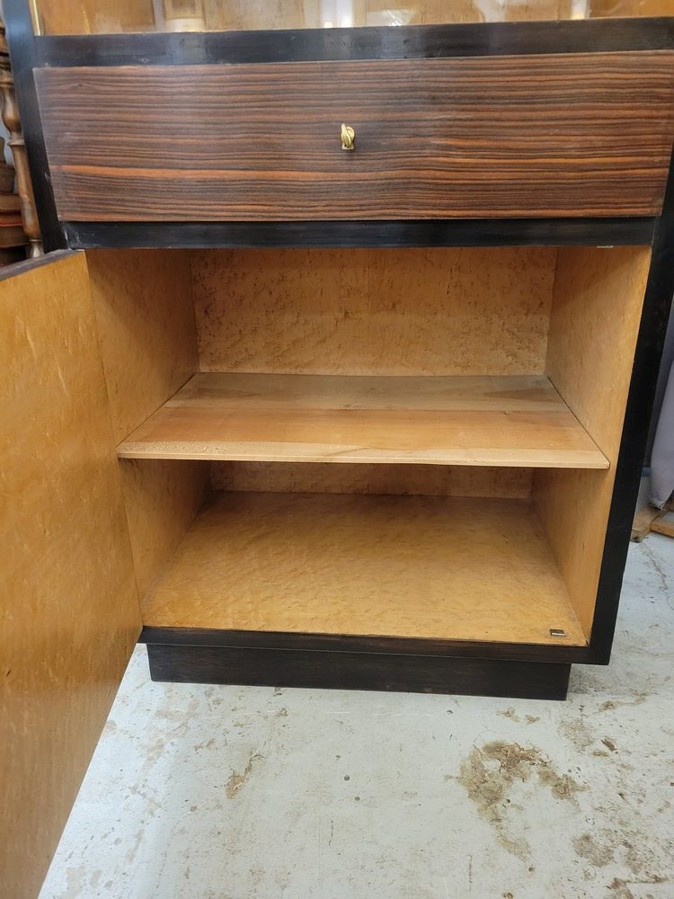 Petite Vitrine Art-Déco Palissandre,