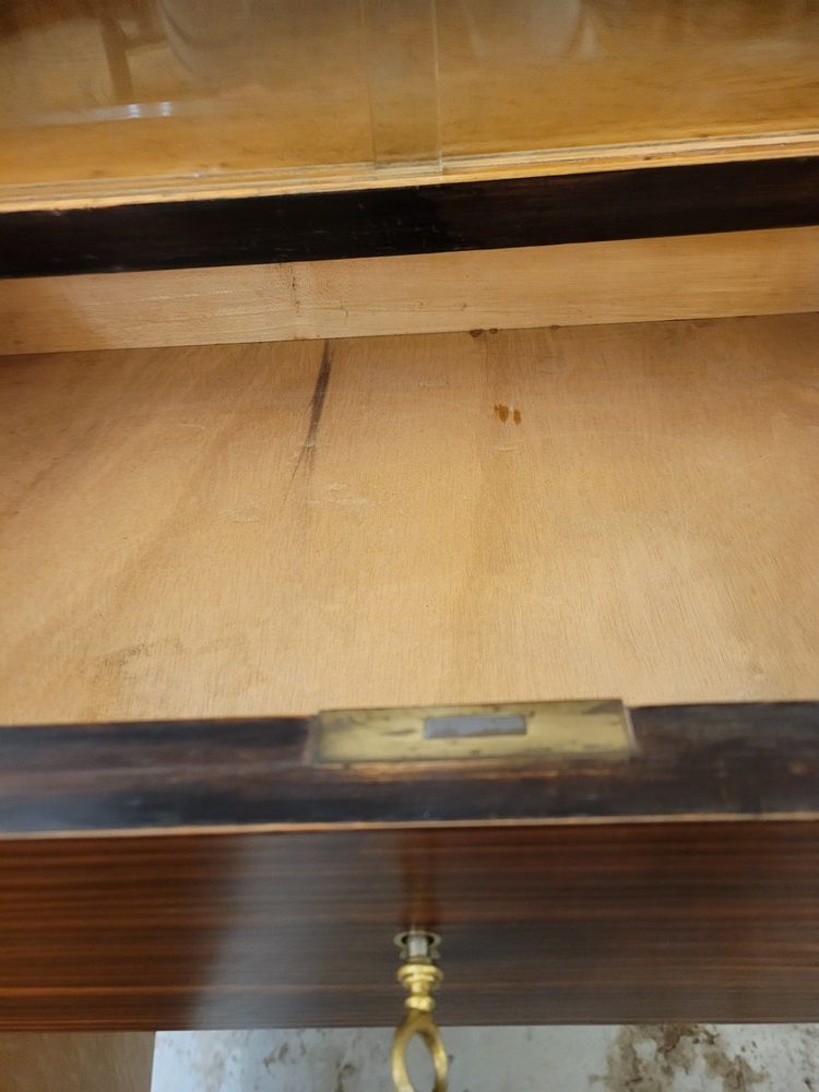 Petite Vitrine Art-Déco Palissandre,