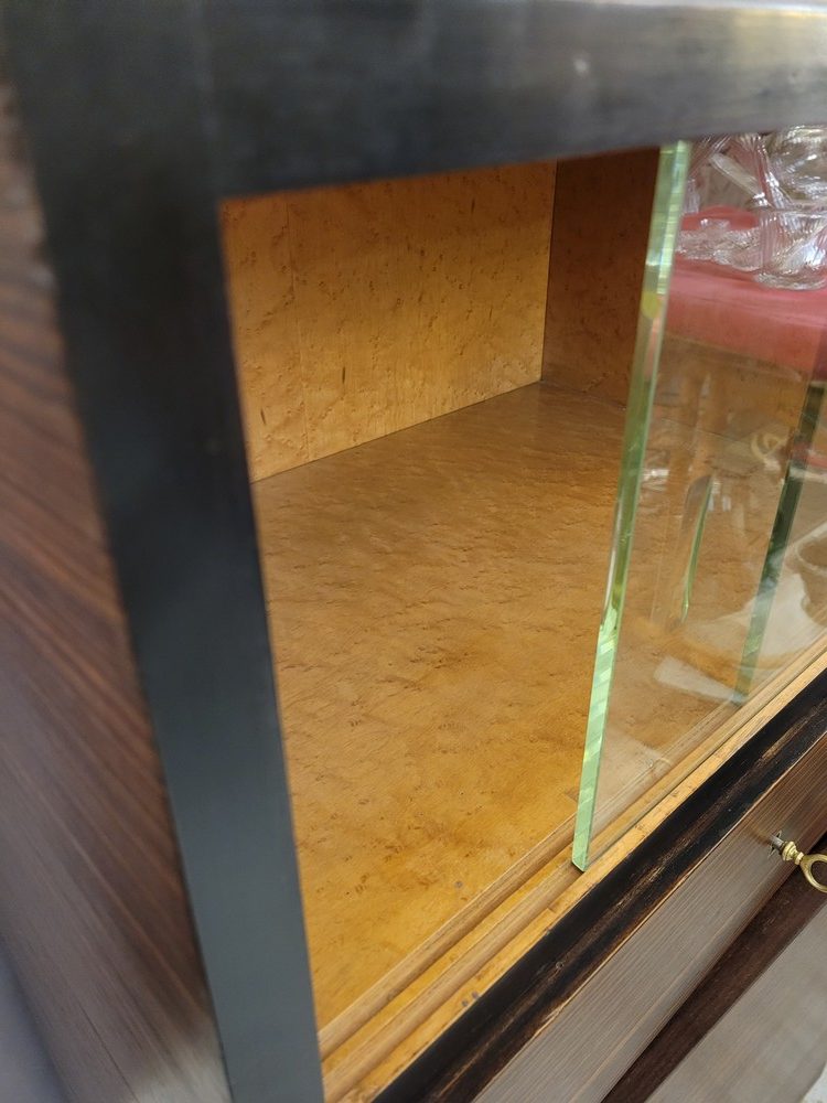 Petite Vitrine Art-Déco Palissandre,