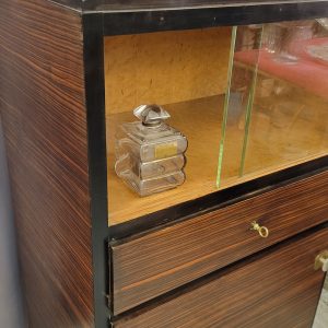 Petite Vitrine Art-Déco Palissandre,