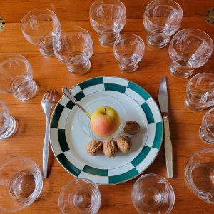 Service de Verres Art-Déco, Vintage