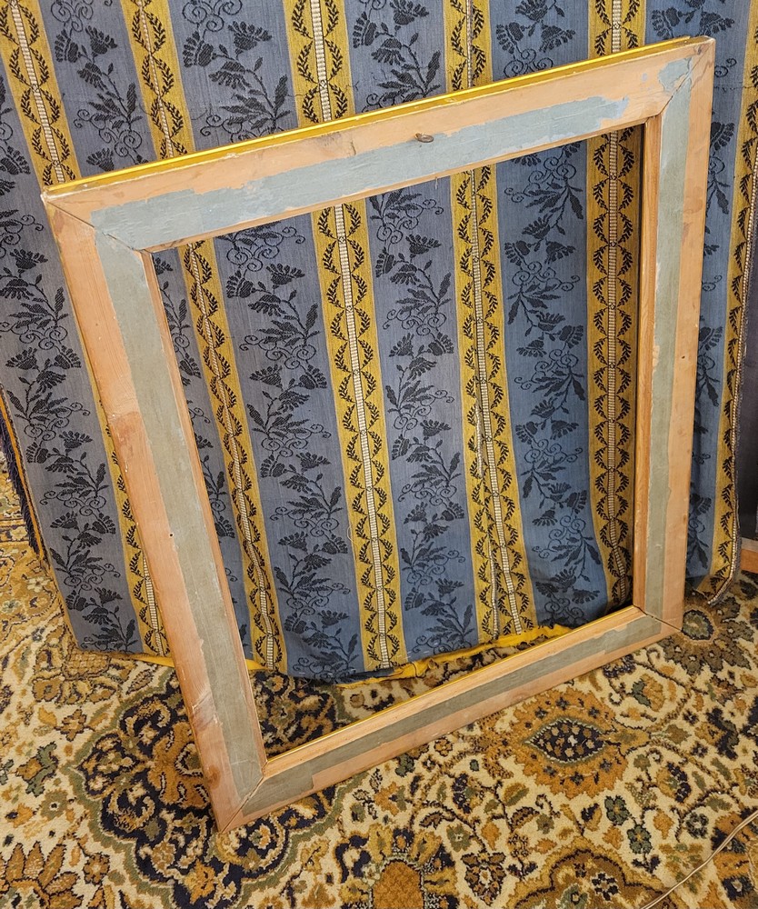 Encadrement Bois & Stuc Doré