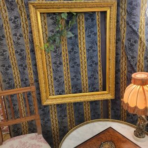 Encadrement  Bois & Stuc Doré