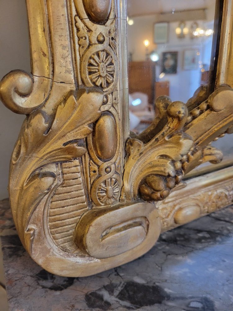 Grand Miroir à Parcloses Napoléon III
