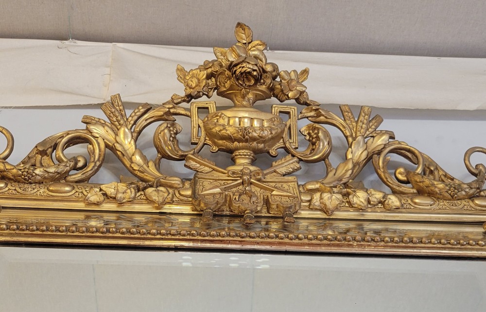Grand Miroir à Parcloses Napoléon III
