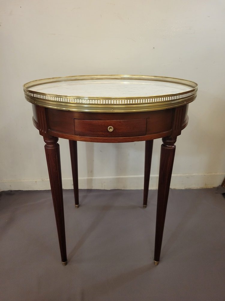 Guéridon Bouillotte Haut Style Louis XVI