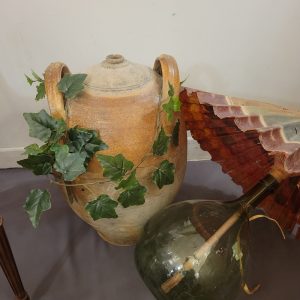 Jarre à Huile d'Olive Grès Vernissée Epoque XIXè