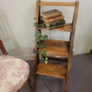 Chaise escabeau en Bois 4 Marches