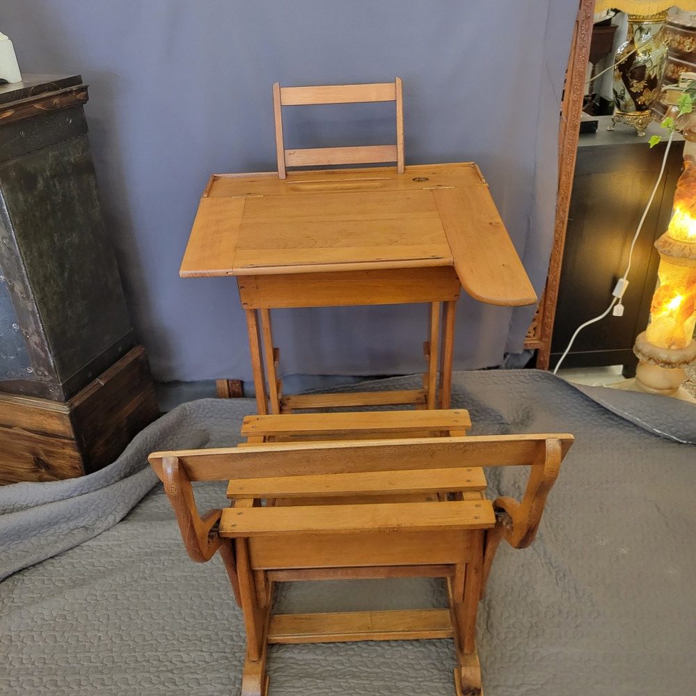 Bureau d'Ecolier Evolutif vintage