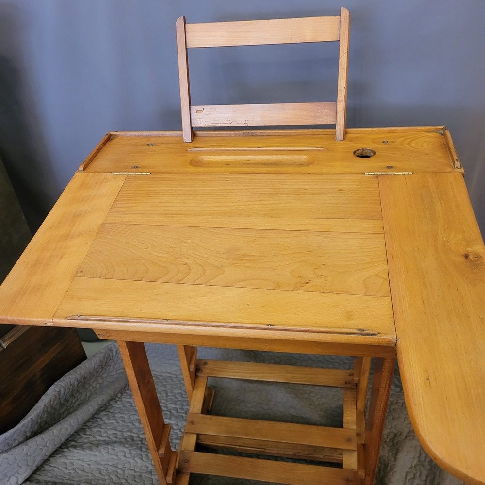 Bureau d'Ecolier Evolutif vintage